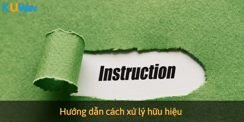 Hướng dẫn cách xử lý hữu hiệu